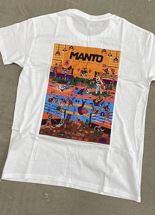 Футболка loys манто manto біла xxl