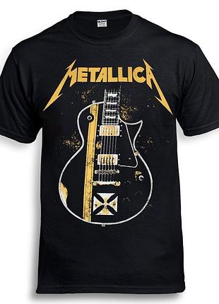 Футболка loys metallica hetfield guitar черный xl