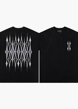 Футболка loys amiri амири черная очень хорошее качество 100% хлопок. xs