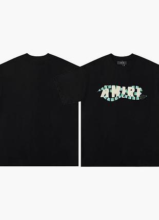 Футболка loys amiri амири черная новая с качественным составом 100% хлопок xs