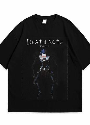 Футболка loys с принтом аниме death note ryuk черный xs