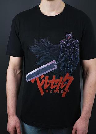 Футболка loys с принтом berserk гатс в броне берсерка черный xs