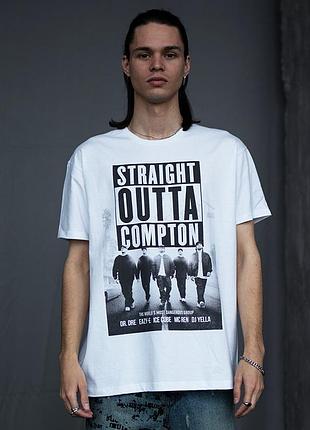 Футболка loys унисекс nwa (straight outta compton) белый xs