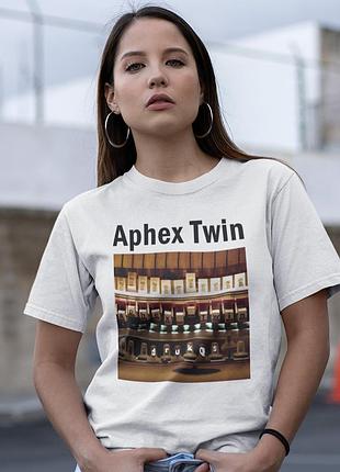 Футболка loys aphex twin (drukqs wht) белый xs