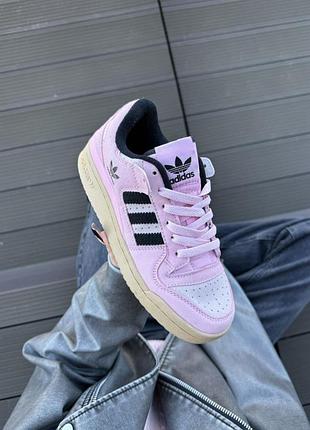 Кросівки жіночі adidas forum pink black