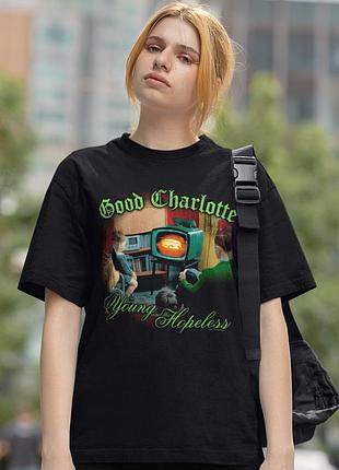 Футболка loys good charlotte (the young and the hopeless) чорний xs