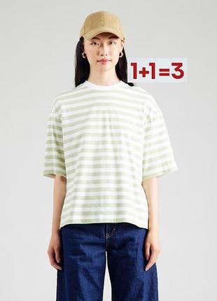 1+1=3 🎁 бавовняна футболка у смужку від tu