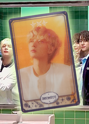 Офіційна карта бомгю beomgyu txt з альбому minisode 3: tomorrow pob weverse тхт кпоп kpop