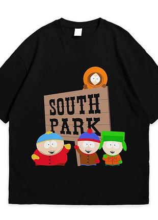 Футболка loys с принтом южный парк south park черный m
