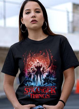 Футболка loys stranger things (halloween horror nights 2019) черный xs