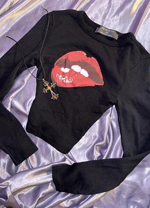 Grunge y2k кроп лонгслів primark