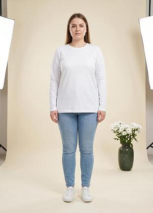 Білий лонгслів asos design maternity (створено для вагітних) з органічної бавовни, розмір m