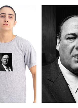 Футболка на подарок летняя "клан сопрано" сериал клан сопрано , tony sopranos s-9xl 4xl
