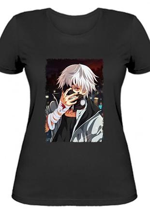 Футболка аниме токийский гуль канеки tokyo ghoul (f0050)