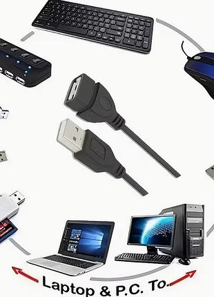 Usb-кабель черный 100см 3