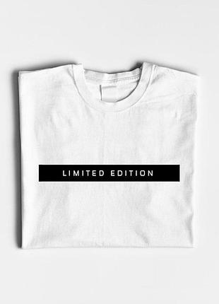 Біла жіноча футболка з малюнком limited edition