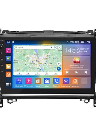 Штатная магнитола lesko для mercedes-benz a-класс ii (w169) 2004-2008 экран 9" 2/32gb carplay 4g wi-fi gps prime