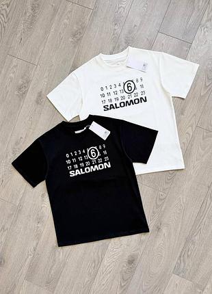Футболка maison margiela x salomon