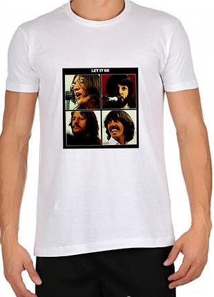 Футболка битлз the beatles let it be (f0039)