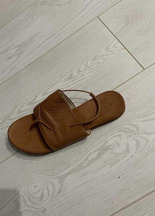 Стильні шкіряні жіночі сандалі visions footwear 40