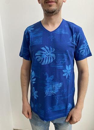 Стильная мужская футболка из ткани лакоста 52 / 2xl