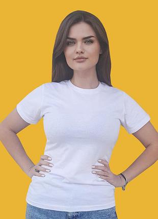 Біла футболка жіноча