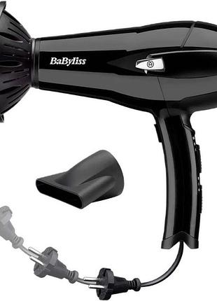 Фен babyliss d374de 2000 вт черный