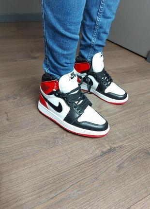 Nike air jordan 1 (36рр - 45рр) кросівки весна-осень найк джордан ретро5 фото