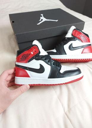 Nike air jordan 1 (36рр - 45рр) кросівки весна-осень найк джордан ретро9 фото