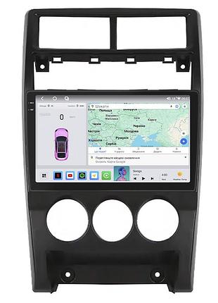 Штатная магнитола lesko для lada (ваз) priora i рестайлинг 2013-2018 экран 9" 4/64 qled carplay 4g wi-fi gps 360 prime