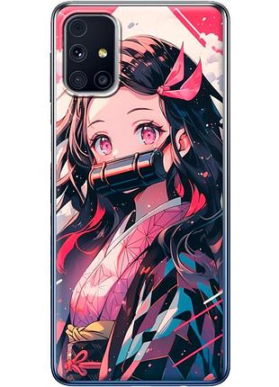 Чохол силіконовий з картинкою на samsung galaxy m31s (m317) (аніме, anime)