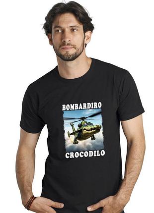 Футболка бомбардиро крокодило bombardiro crocodilo (f010004)