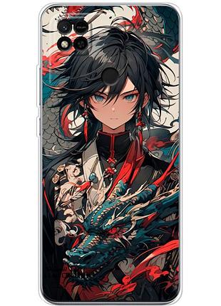 Чохол силіконовий з картинкою на xiaomi redmi 10a (аніме, anime)