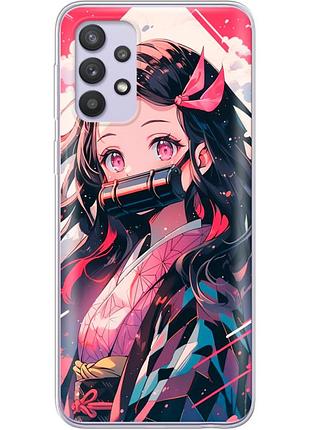 Чехол силиконовый с картинкой на samsung galaxy a33 5g (a336) (аниме, anime)