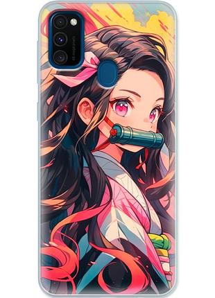 Чохол силіконовий з картинкою на samsung galaxy m30s (m307) (аніме, anime)