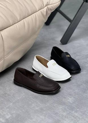 Мокасины мужские экокожа 36-41 черные, шоколад, белые