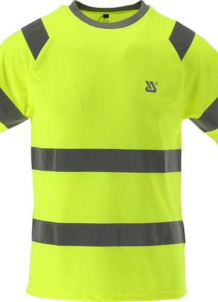 Футболка світловідбивна yato розмір 2xl; ріст- 186-192 см, 100%- поліестер