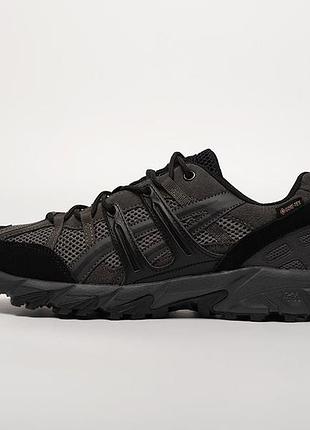 Кроссовки мужские черно-серые asics gel sonoma 15-50 black размер 41 42 43 44