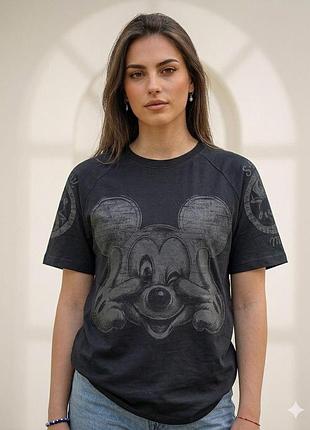 ✨базовая футболка "oversize" с стильным накатом✨
