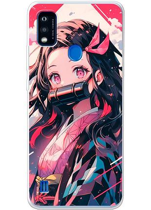 Чохол силіконовий з картинкою на zte blade a51 (аніме, anime)