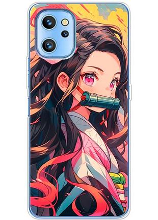 Чохол силіконовий з картинкою на umidigi a13 pro (аніме, anime)
