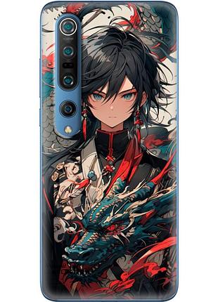 Чохол силіконовий з картинкою на xiaomi mi 10 pro (аніме, anime)