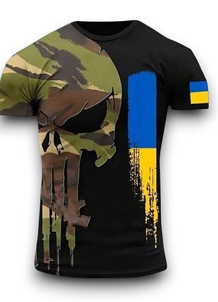 Чоловічі футболки слава україні veteran black / хl