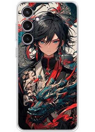 Чохол силіконовий з картинкою на samsung galaxy s23 fe (s711) (аніме, anime)