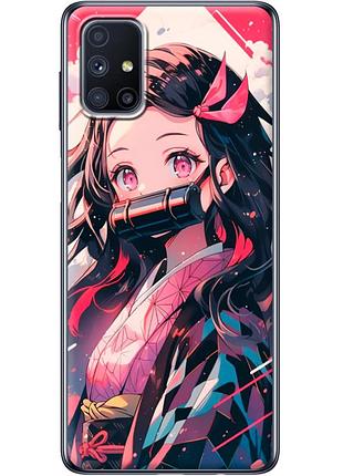 Чехол силиконовый с картинкой на samsung galaxy m51 (m515) (аниме, anime)