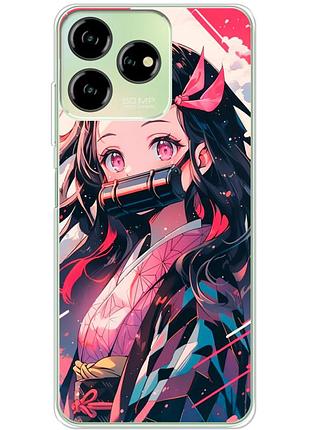 Чохол силіконовий з картинкою на zte blade v50 design 4g (аніме, anime)
