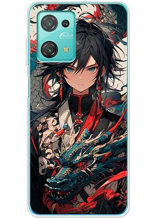 Чохол силіконовий з картинкою на blackview oscal c30 pro (аніме, anime)