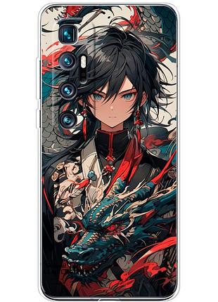 Чохол силіконовий з картинкою на xiaomi mi 10 ultra (аніме, anime)