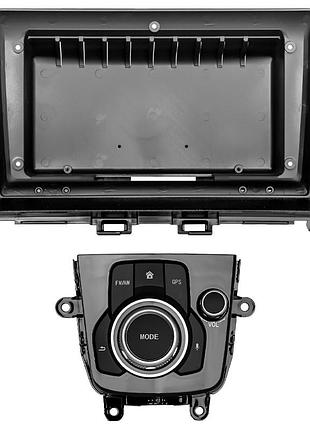 Переходной штатный комплект с проводкой mazda 3 alexa 2014-2019 (7187) 9" + подключение с canbus