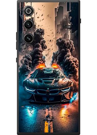 Чохол силіконовий з картинкою на zte nubia red magic 10 air (машина bmw i8)